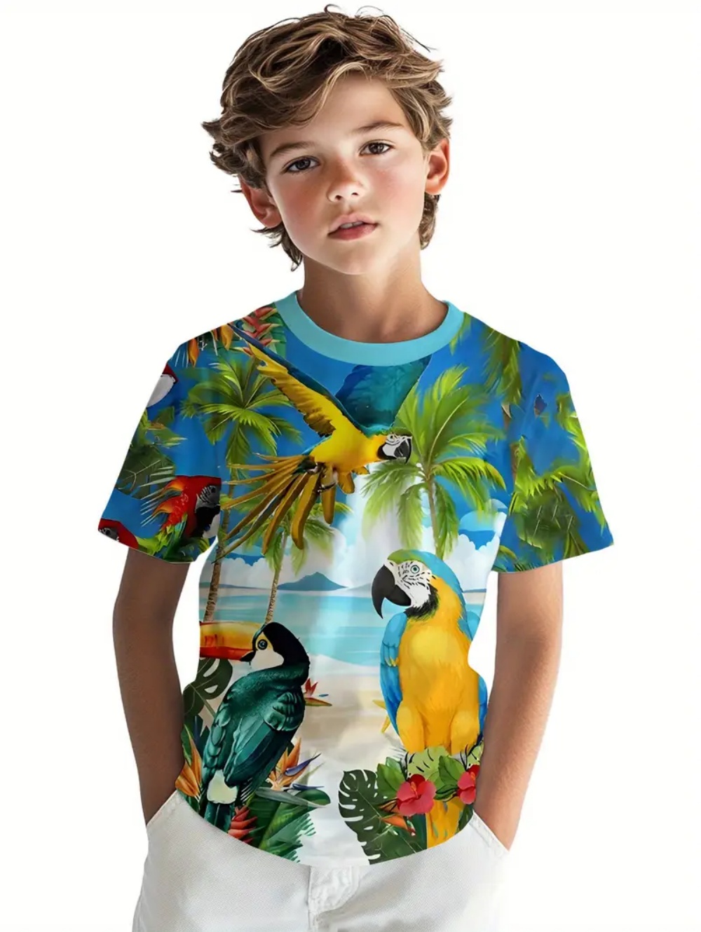 Tee Graphic Print - Детская футболка с коротким рукавом и