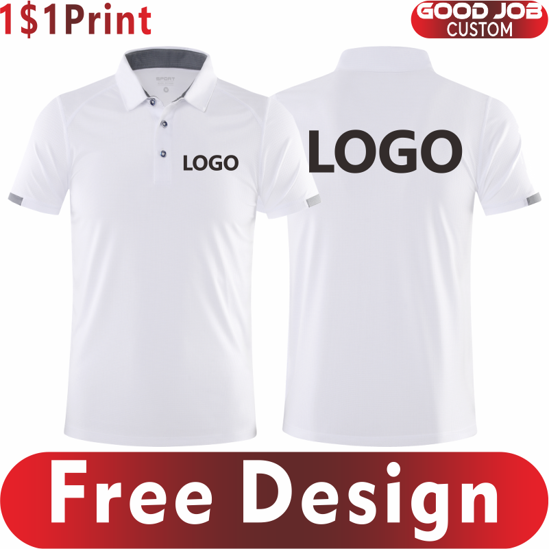 Polo Shirt Pique - Быстросохнущая спортивная рубашка-поло с логотипом компании,