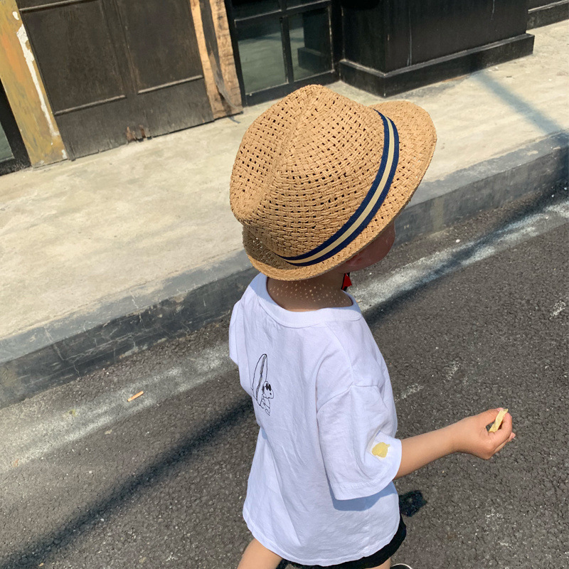 Bucket Hat Straw - Новые летние путешествия – хит! Детские