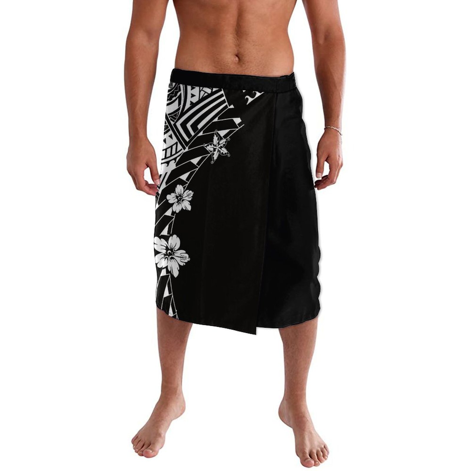 Sarong Men Wrap - Летнее традиционное племя без налогов, полинезийское