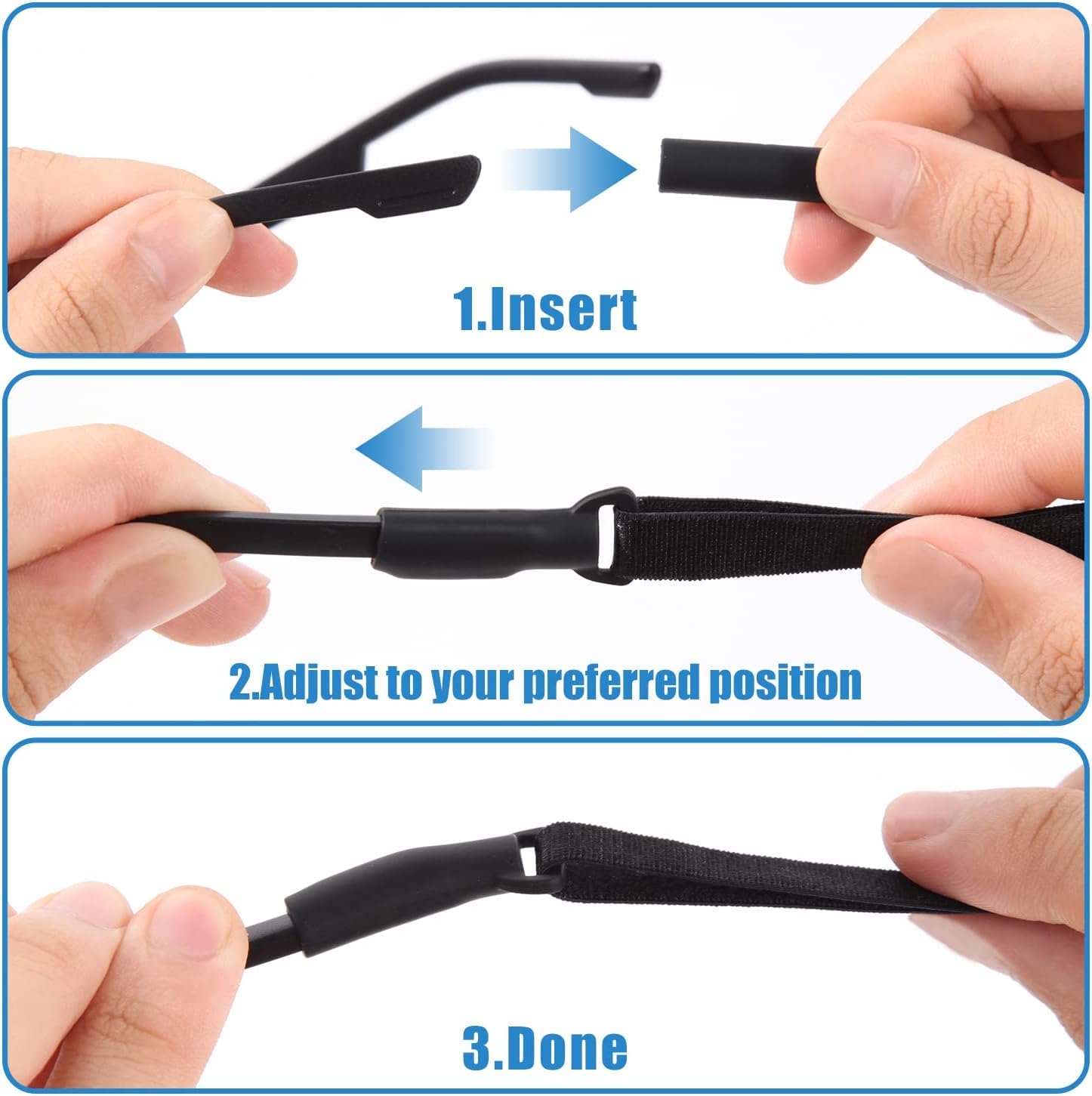 4 шт. ремешков для очков для в – обзор и цена Sunglass Retainer Cord