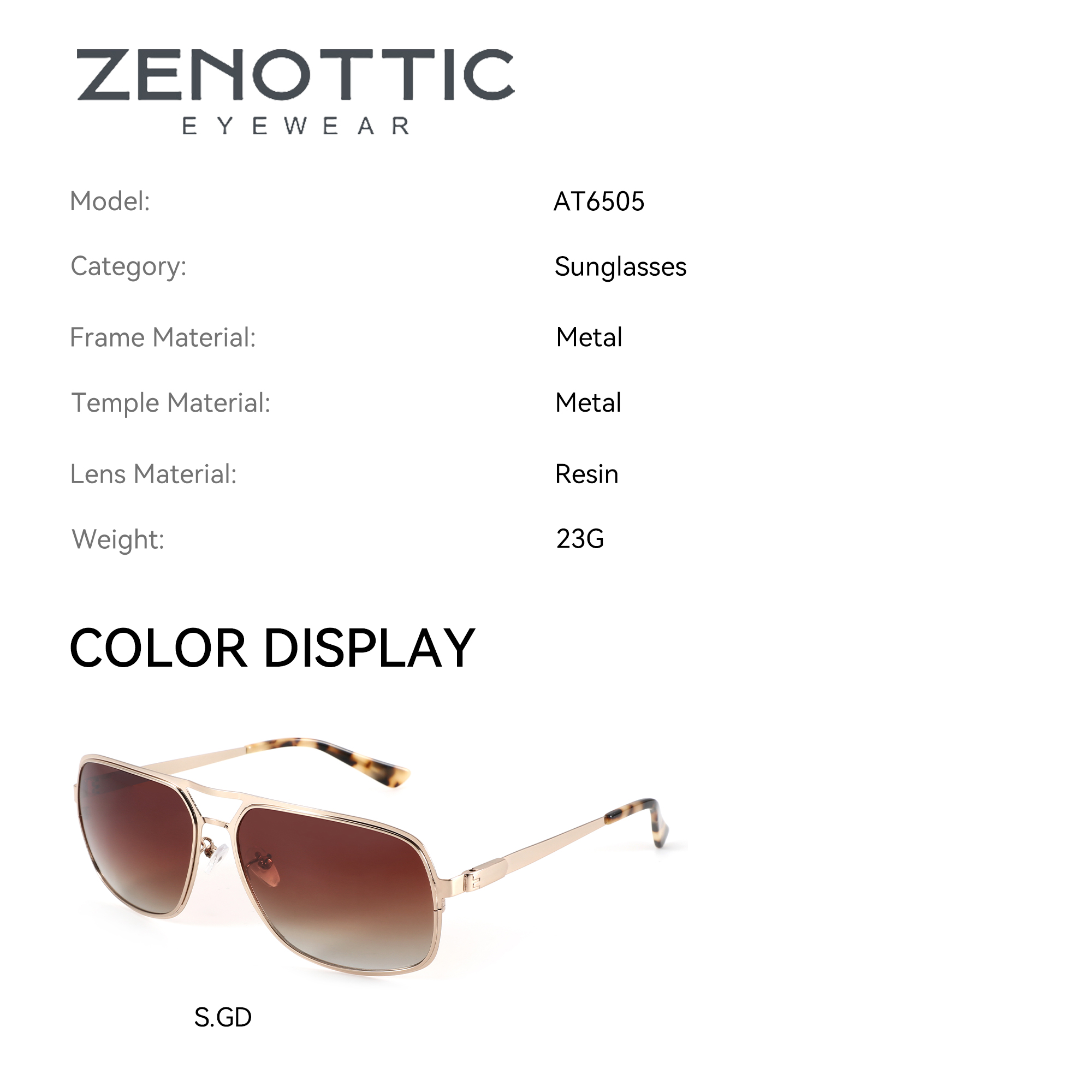 ZENOTTIC (размер XL), высокока – обзор и цена Sunglasses Aviator Polarized