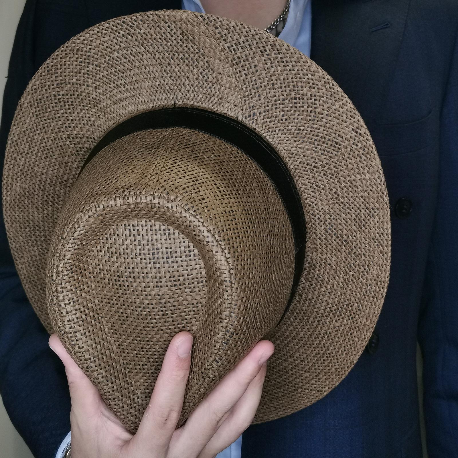 Мужская летняя панама из натур – обзор и цена Bucket Hat Straw