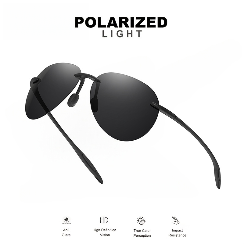 Сверхлегкие безрамные поляризо – обзор и цена Sunglasses Aviator Polarized