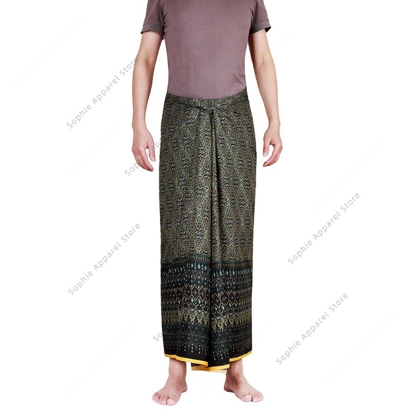 Юбка-саронг в стиле батик для  – обзор и цена Sarong Men Wrap