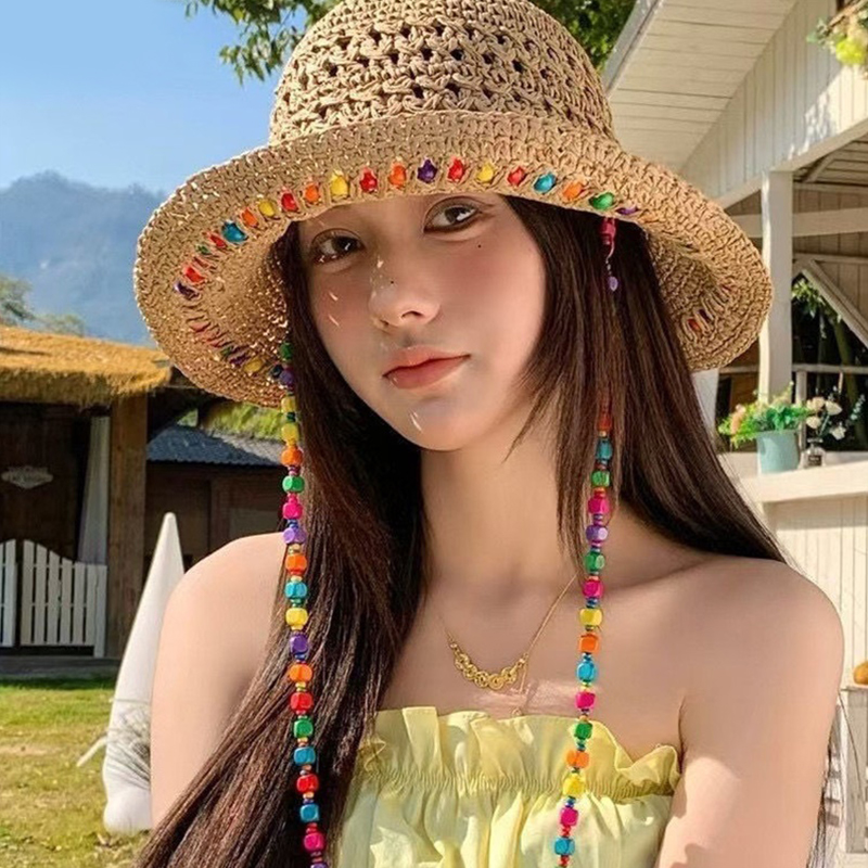 Ретро-шляпа с широкими полями  – обзор и цена Bucket Hat Straw