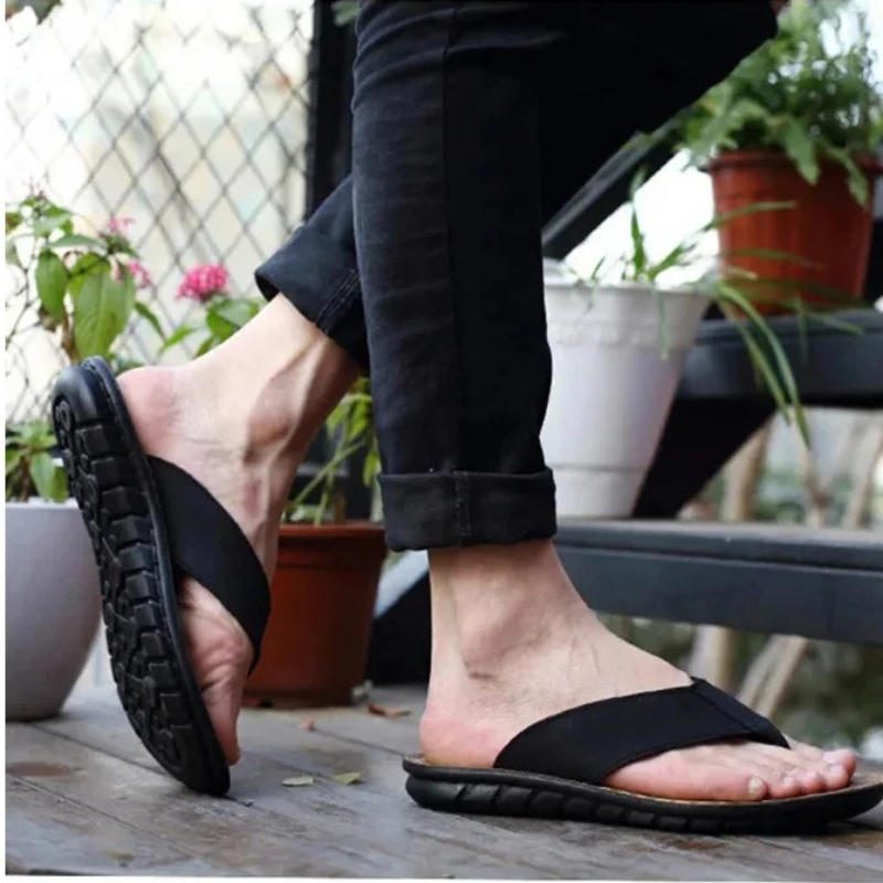 Мужские тапочки Roma в стиле р – обзор и цена Flip Flop Leather Men