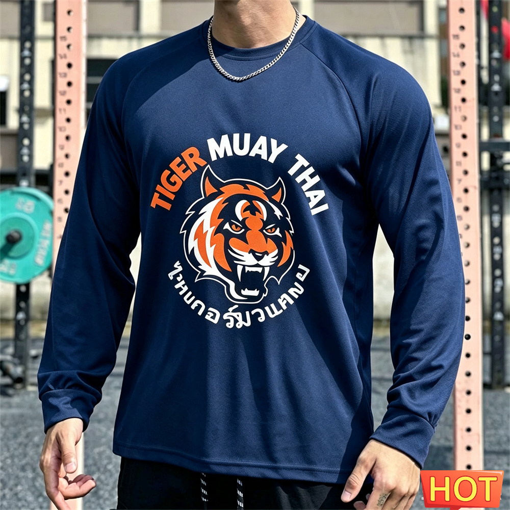 Мужская футболка с длинным рук – обзор и цена Tee Graphic Print